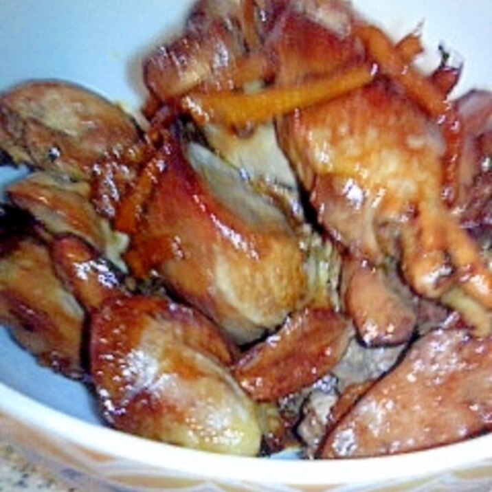 ５分で完成★鳥肝の生姜煮